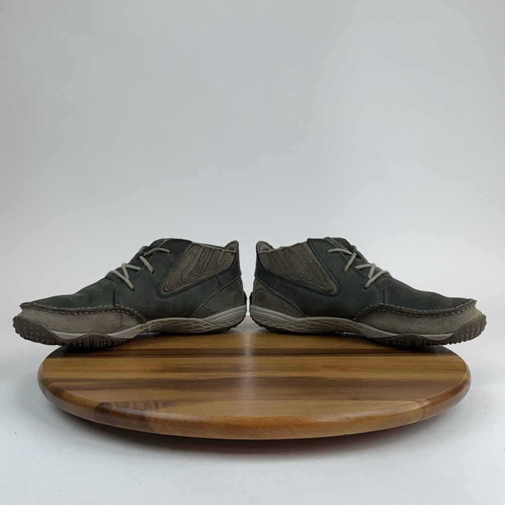 Mens Merrell Orbit Glove Brown Leather Athletic Mid Trail Sneakers Shoes Size 10 - Picture 5 of 8